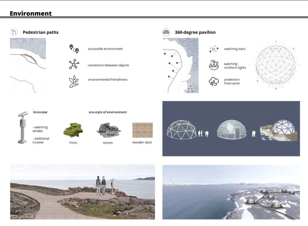 The environment analysis by the Teriberka team