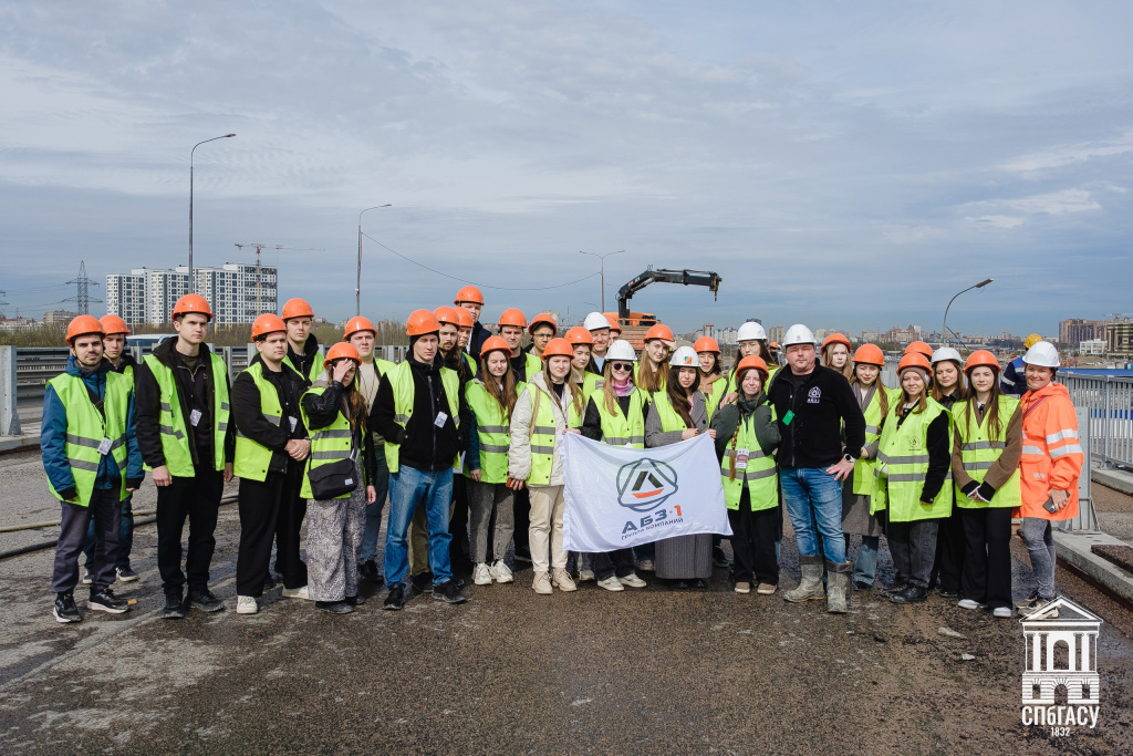 Экскурсия на строительство дорожной развязки в Кудрово. АБЗ-1